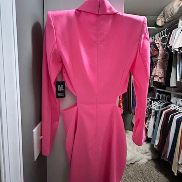 NWT Express Cutout Mini Blazer Dress, XS - Picture 6 of 8